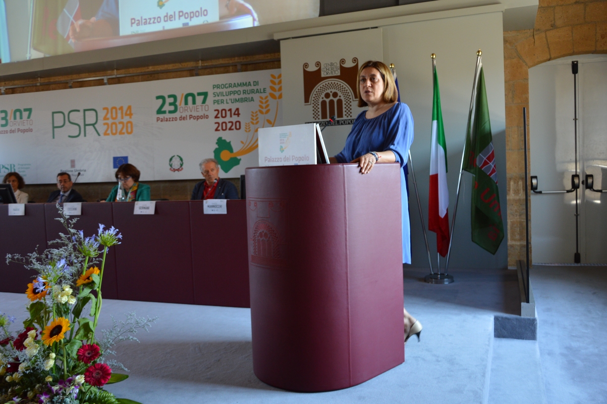Regione Umbria in primo piano Catiuscia Marini