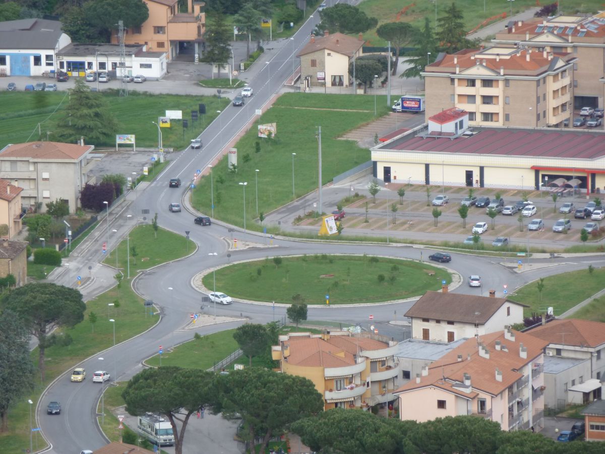 Rotonda bivio Chiusi