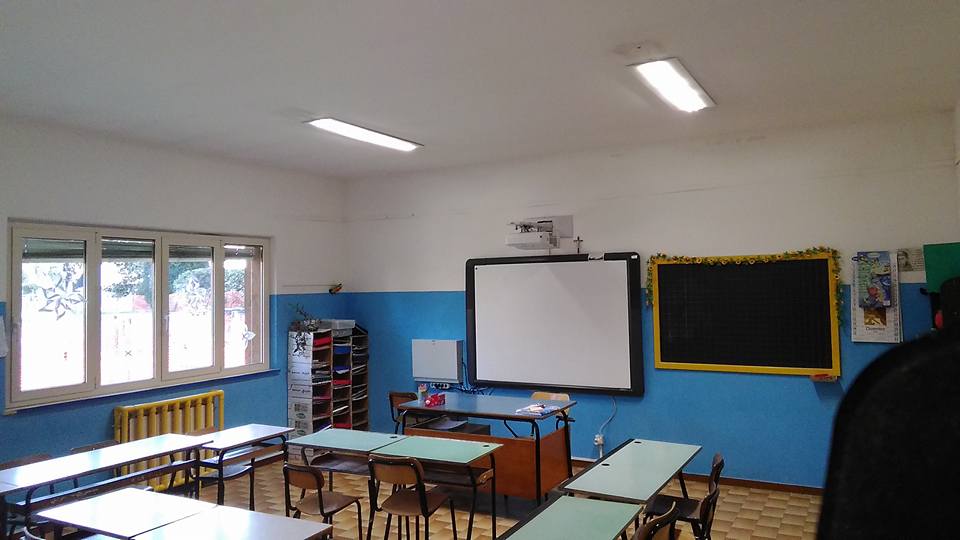Scuola Ponterio Todi Illuminazione