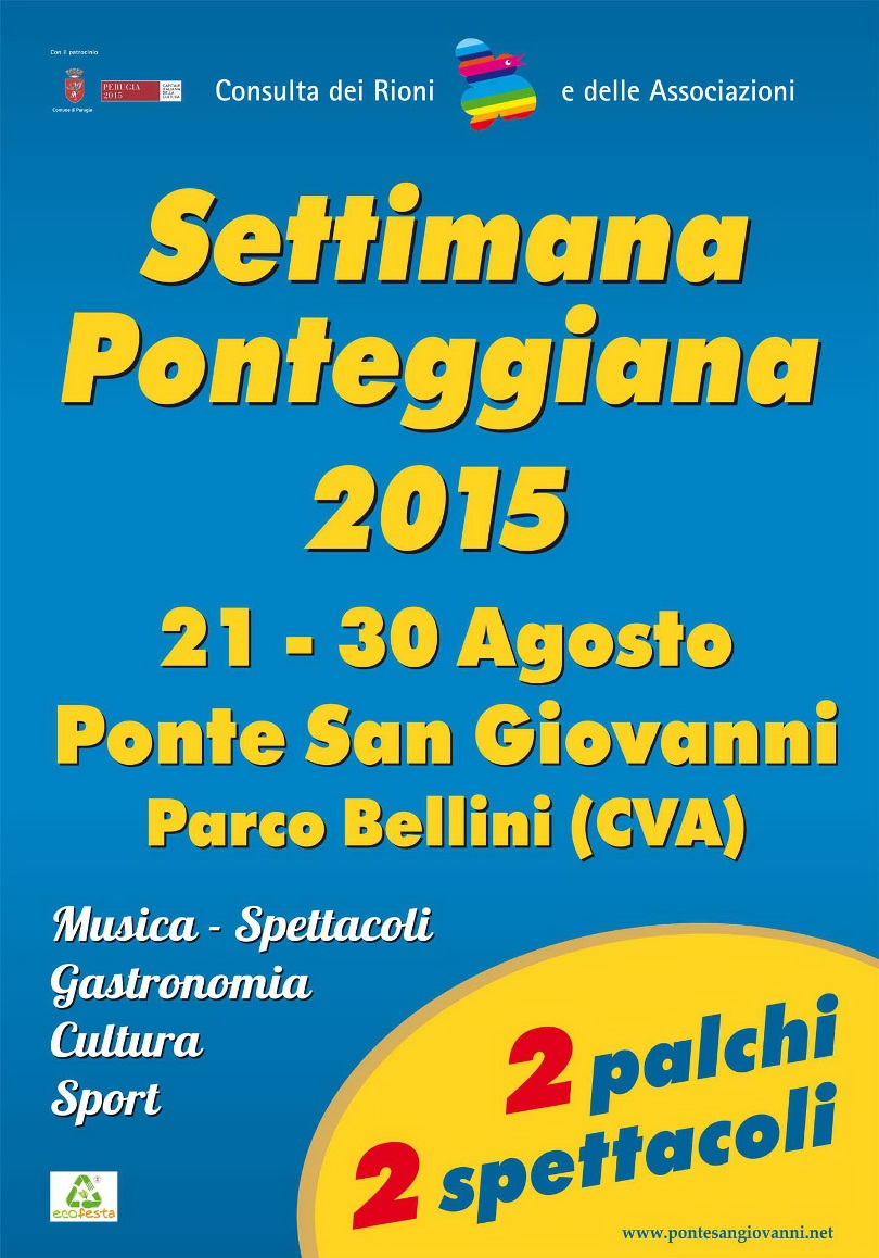 Settimana ponteggiana 2015 locandina1