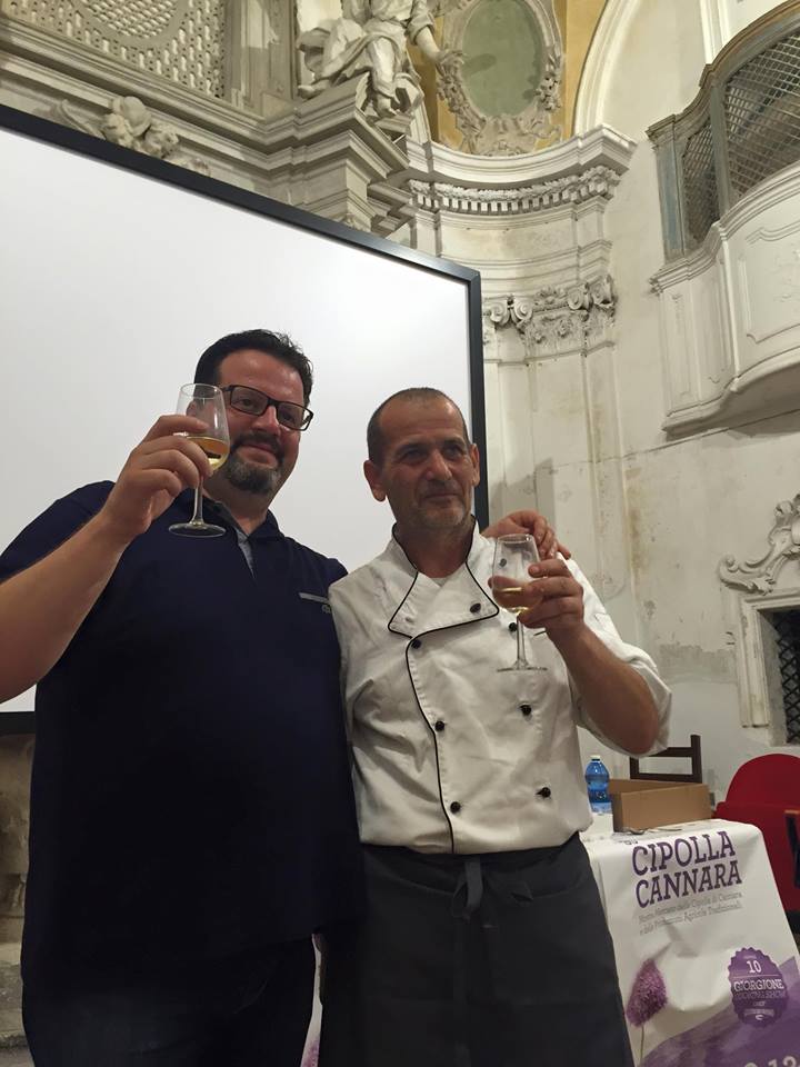 Sindaco Gareggia chef Bacoccola