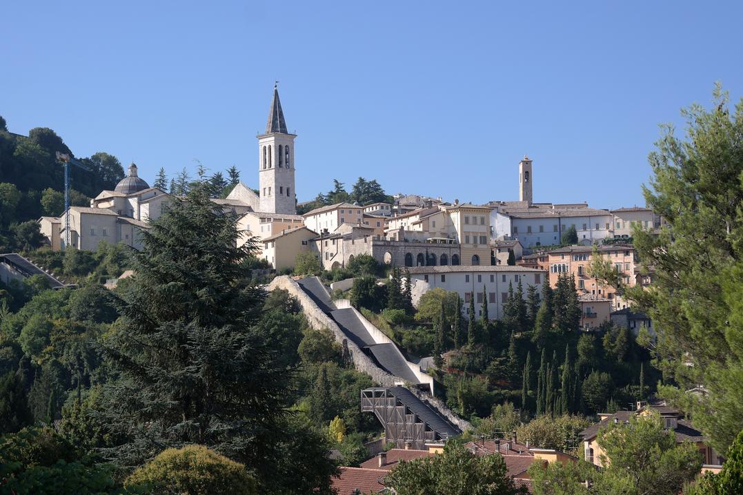 Spoleto Veduta sul Duomo