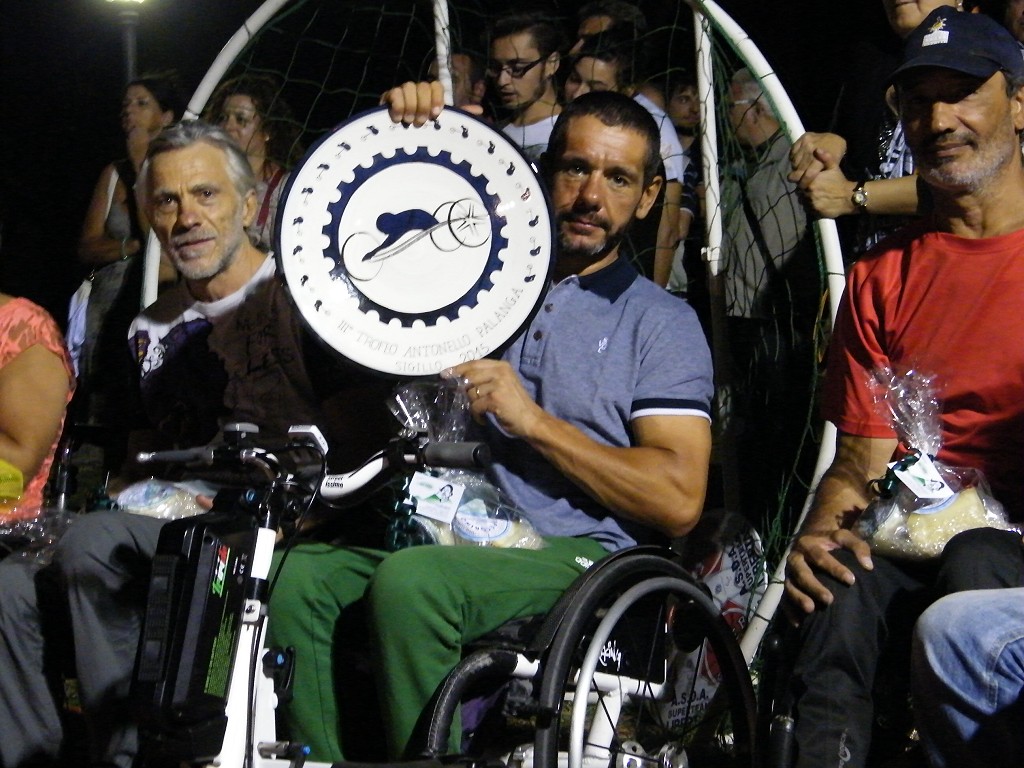 Stefano Girelli vincitore handbike