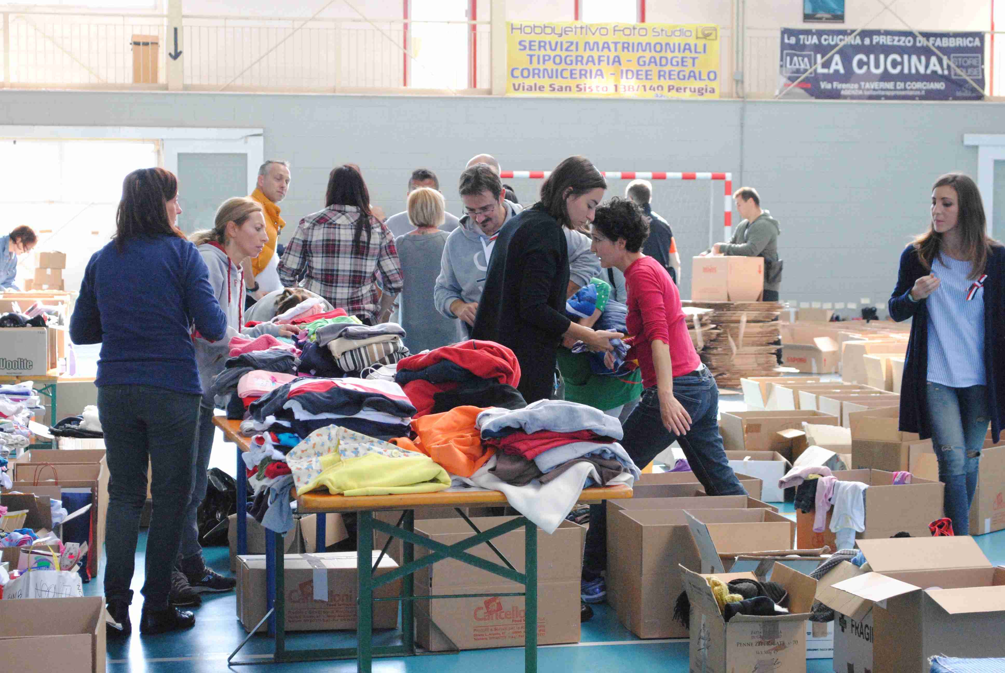 Suddivisione del materiale