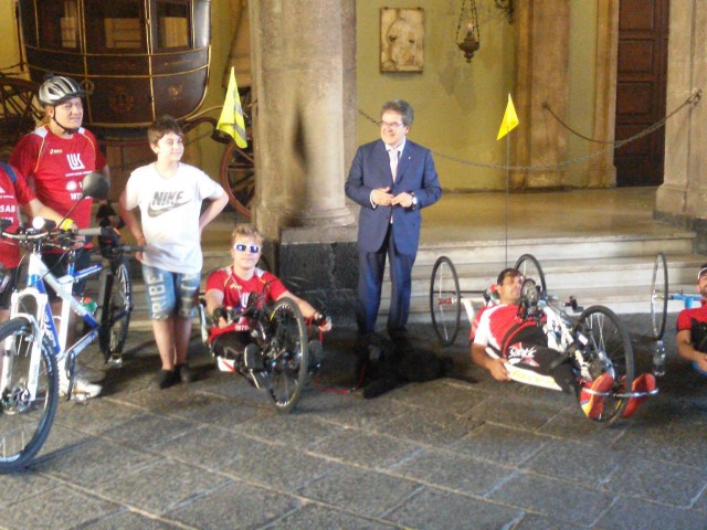 Tappa di Catania con il Sindaco Dalla Sicilia allExpo
