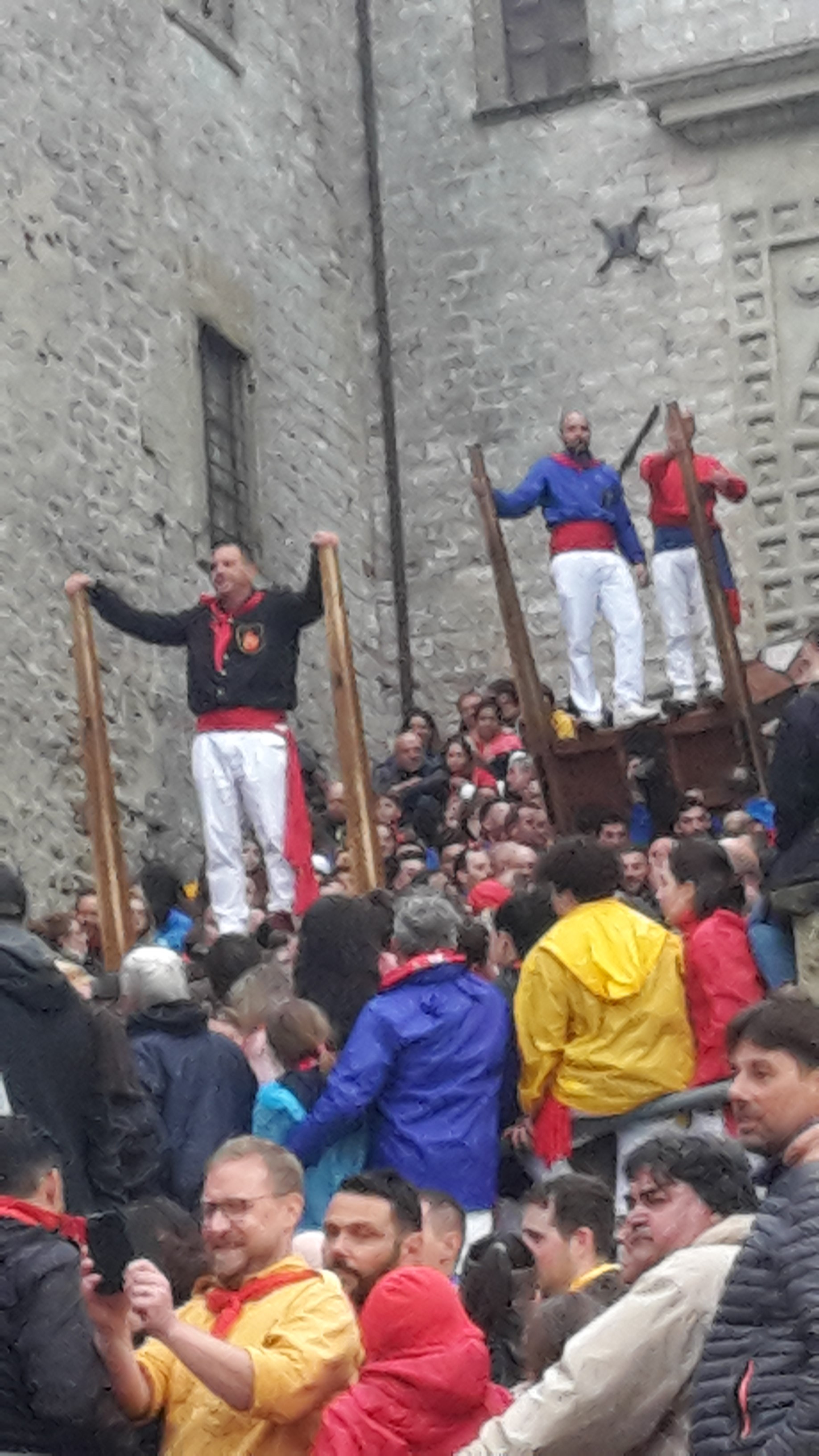 Termine della corsa Arrivo in Basicila