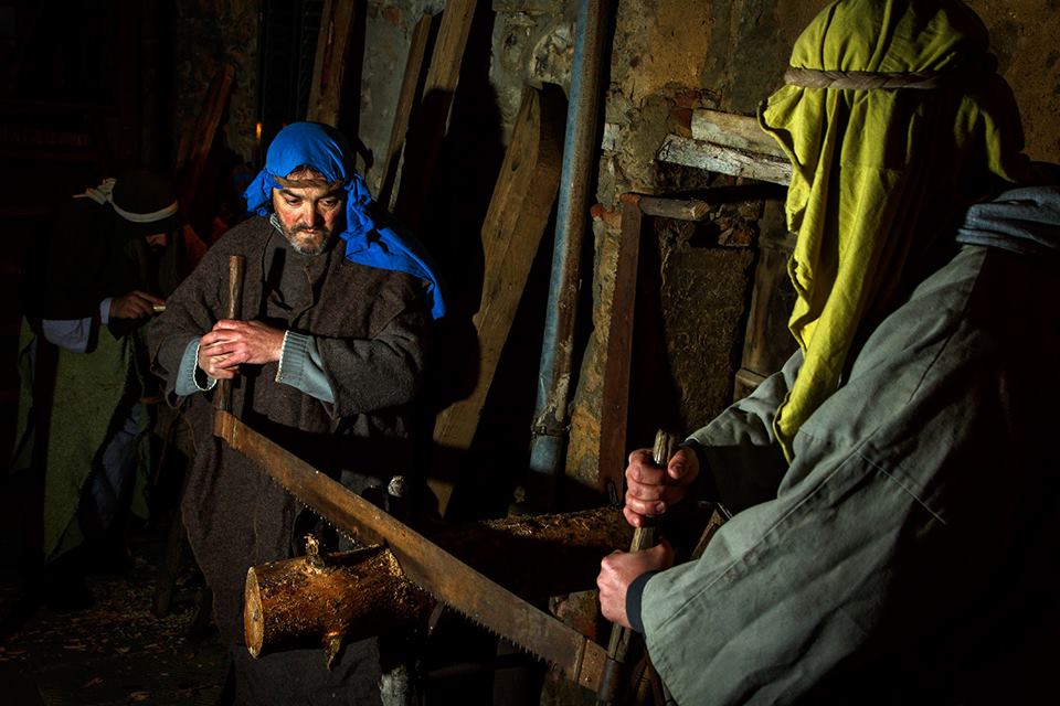 Una scena del Presepe della stella 1
