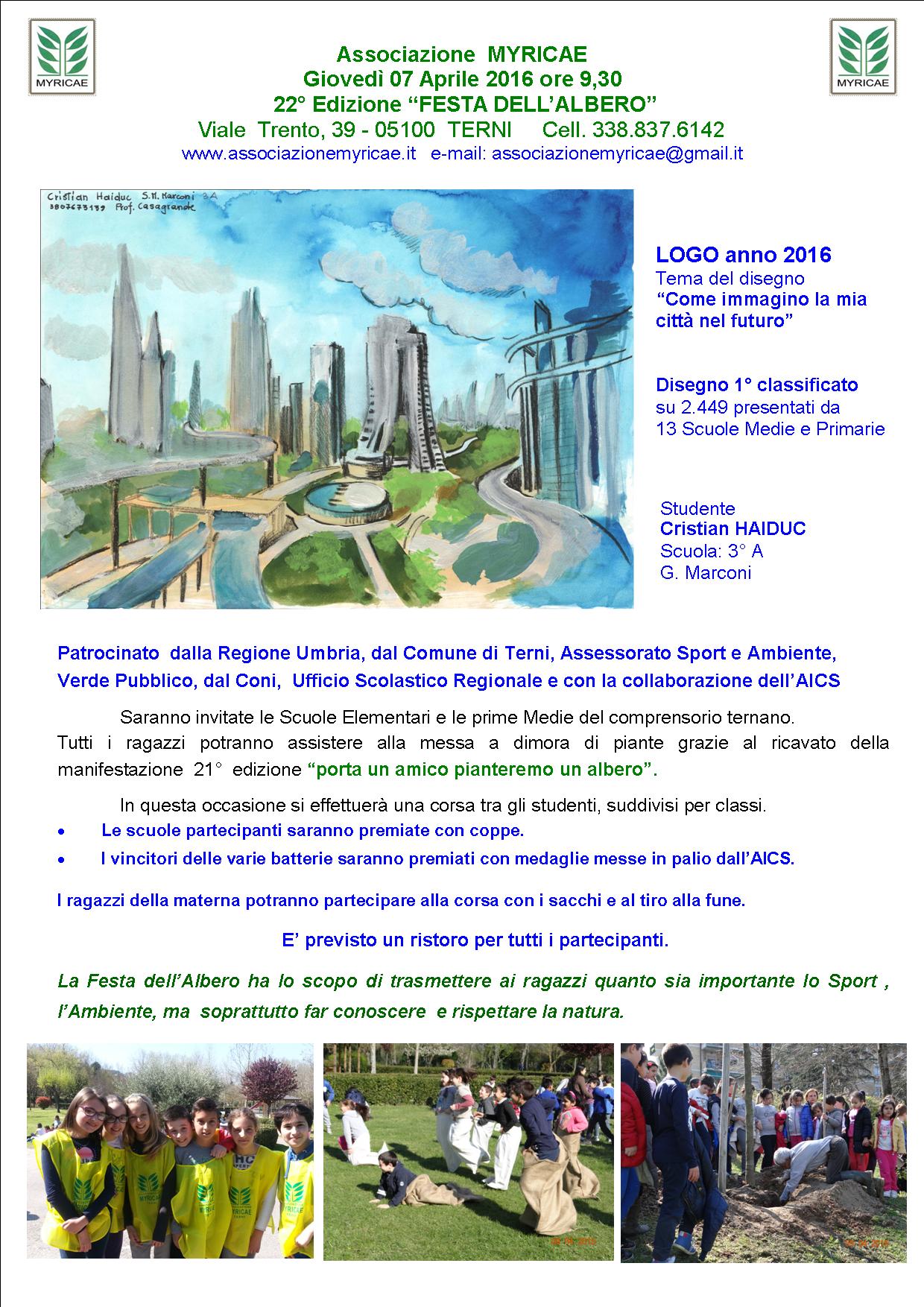 Volantino 2016 festa dellalbero