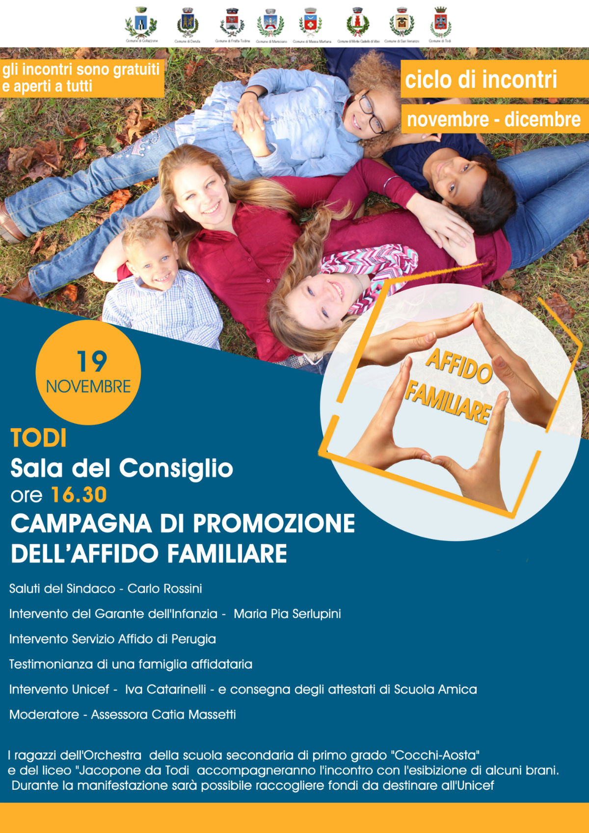 Affido Familiare Todi 19novembre2016 locandina