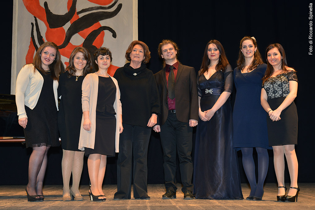 Edda Moser e i vincitori delledizione 2016