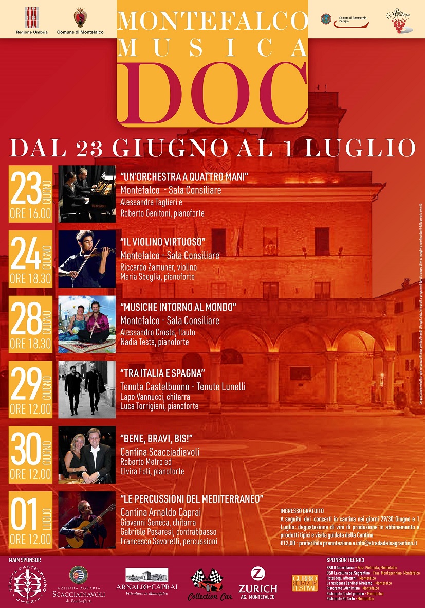 Montefalco musica doc programma