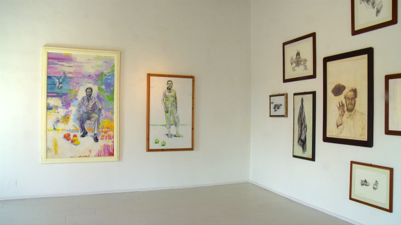 autoritratti e opere della prima fase