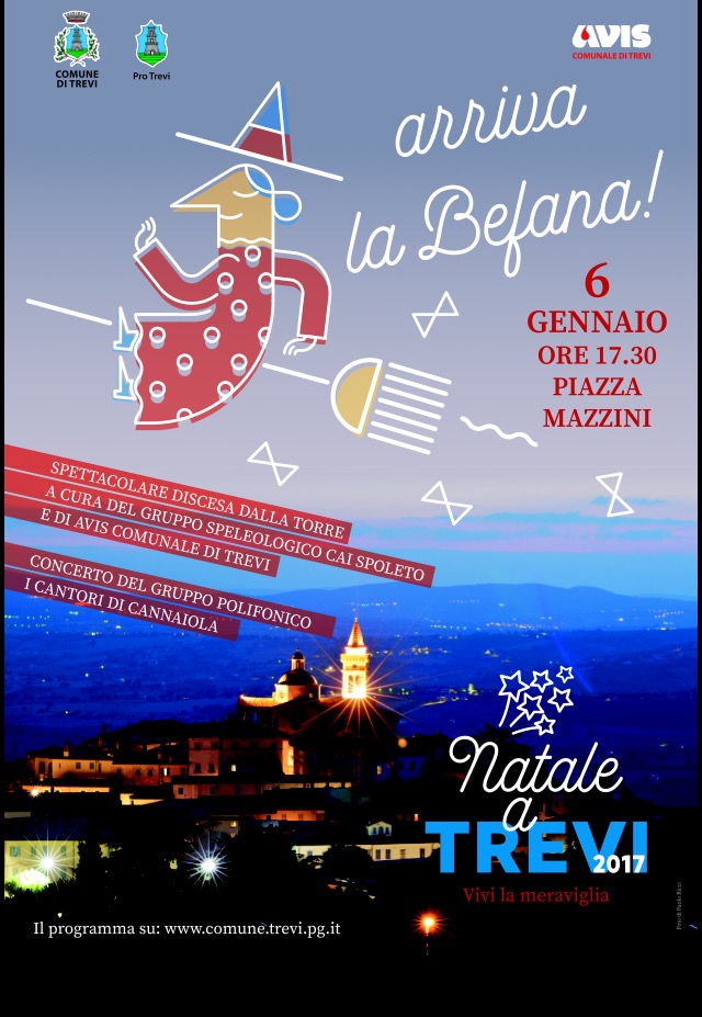 befana trevi 2017