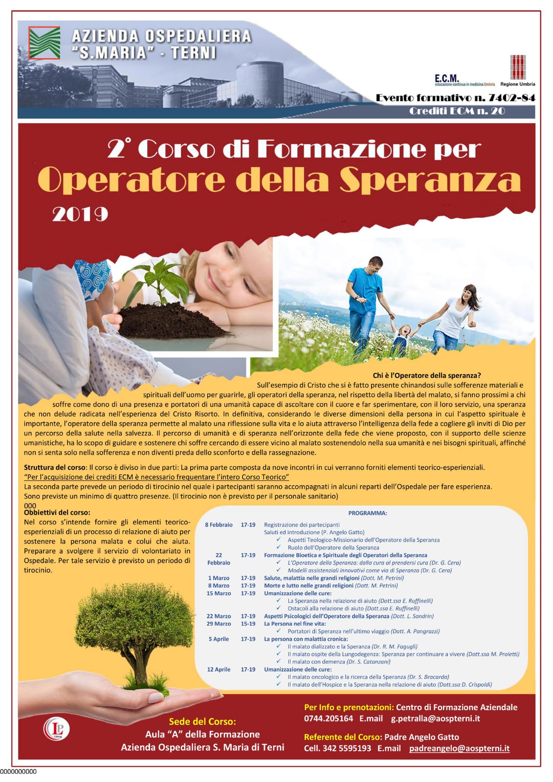 2019 02 16 AOSP TR Corso operatori speranza