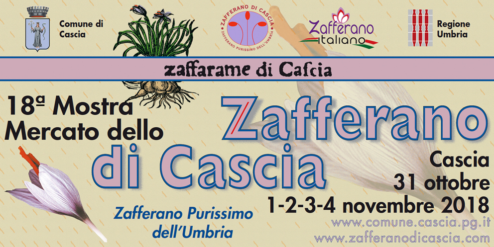 CASCIA Zafferano 2018