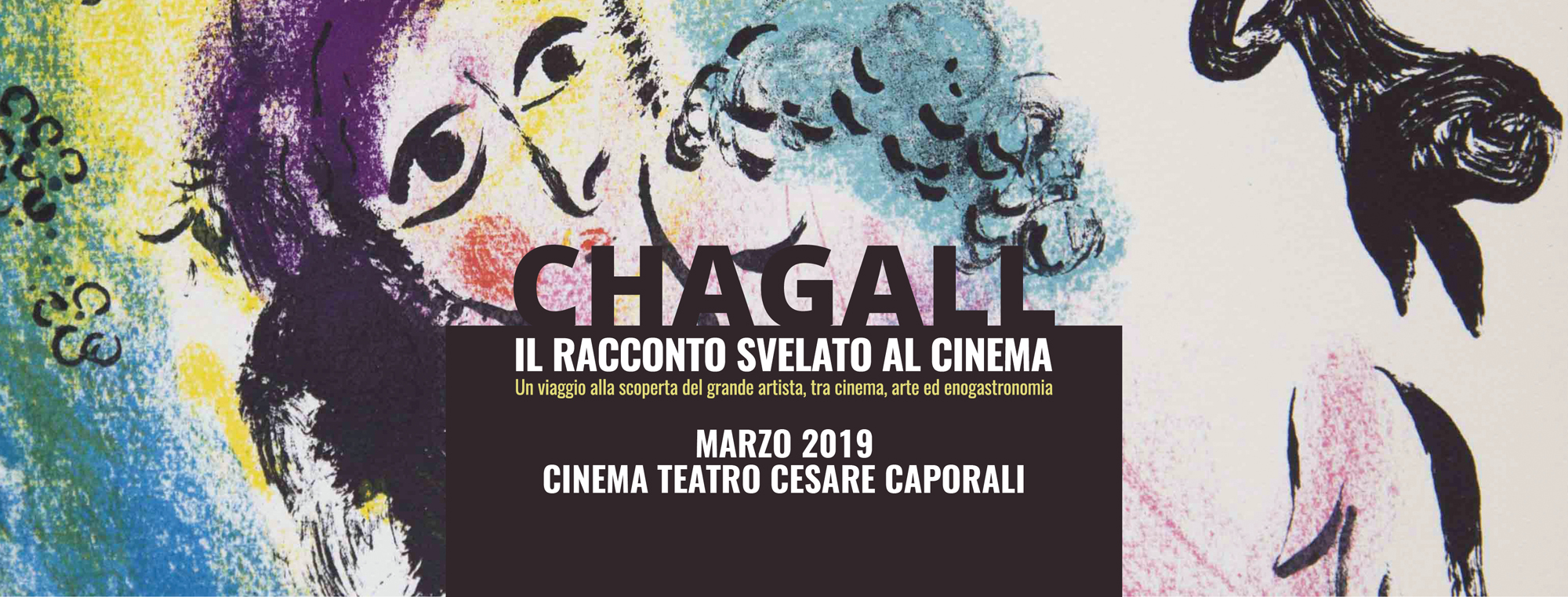 Chagall il racconto svelato al cinema COPERTINA