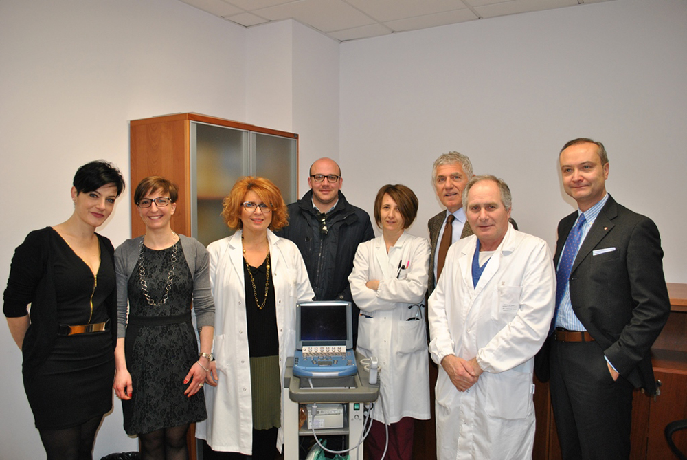 Donazione sonda ecografica a Branca 1