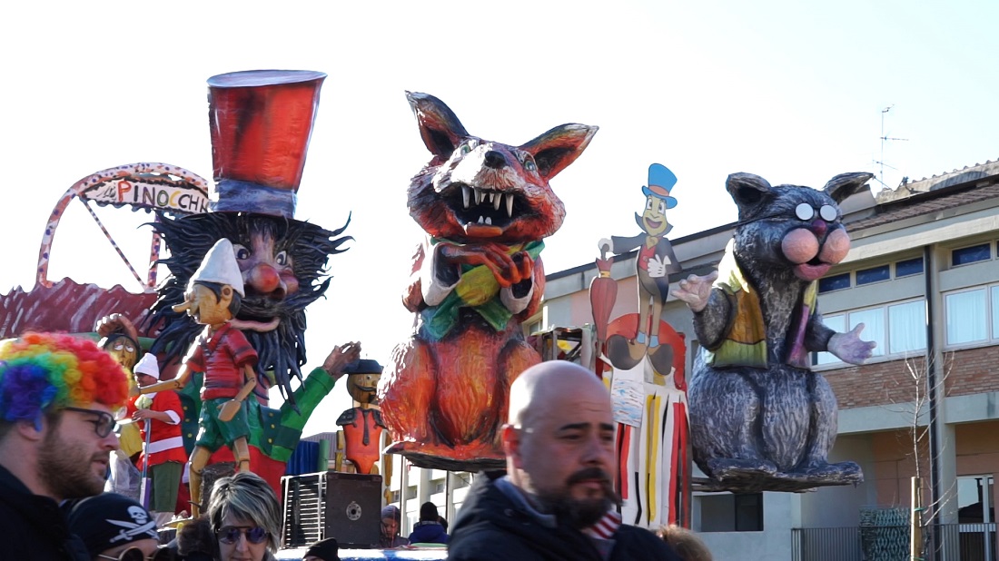 I carri del Carnevale dei bambini di Acquasparta 1