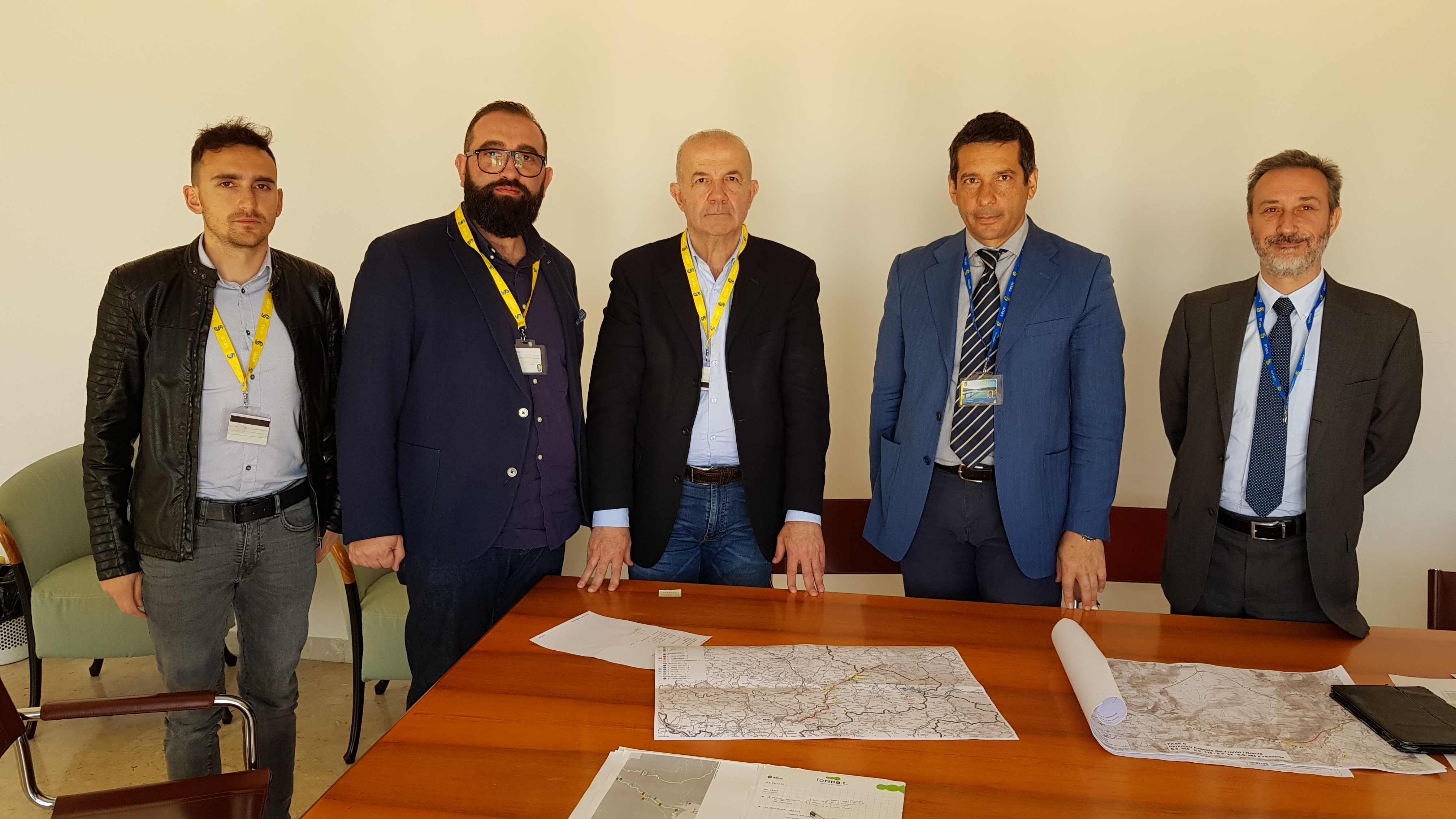 Incontro Confcommercio ANAS Regione