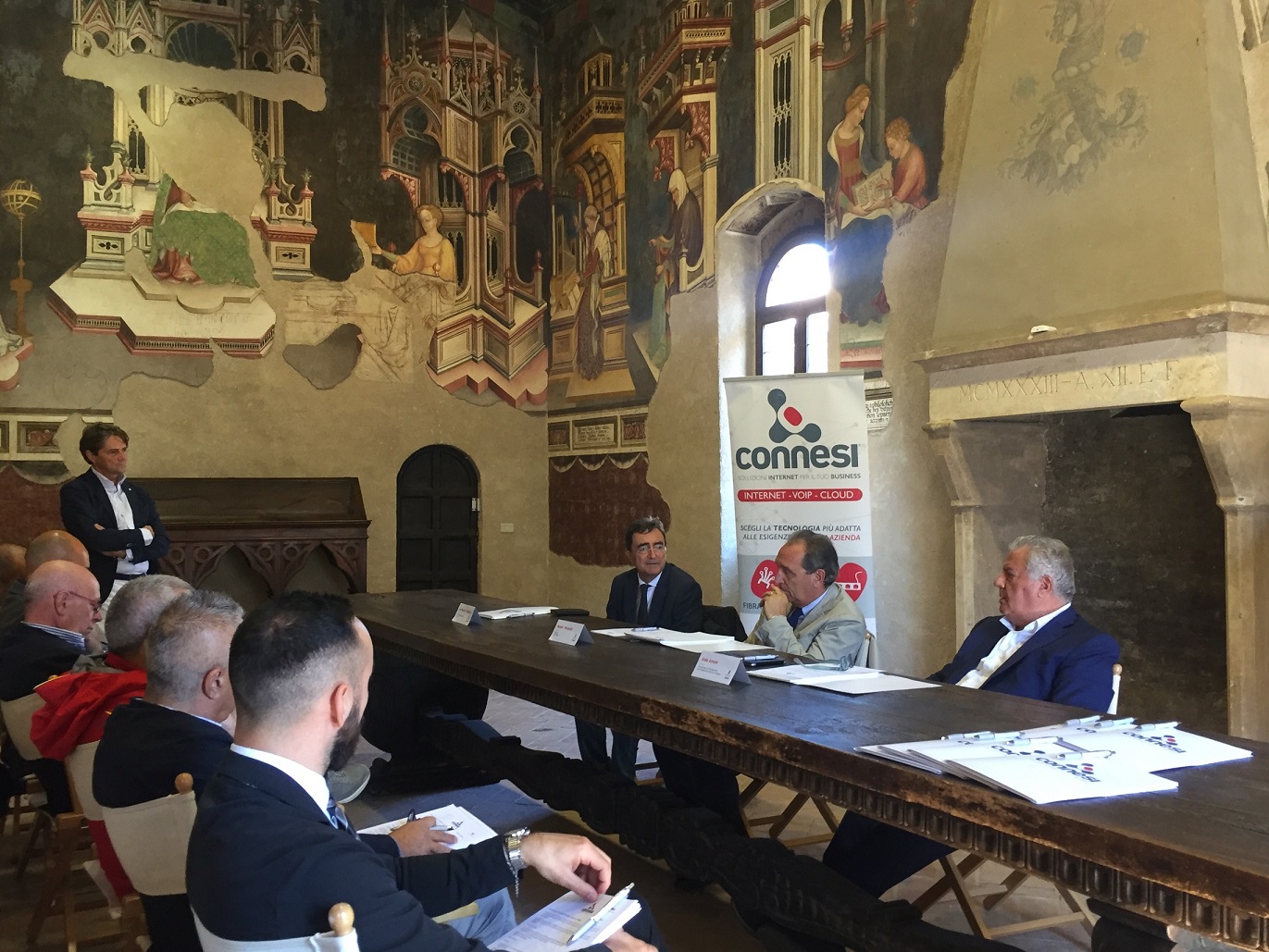 La conferenza di presentazione della Wifi Connesi