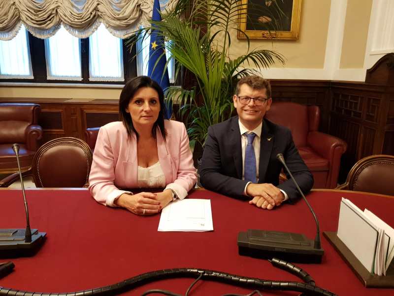 Vannia Gava e Luca Briziarelli