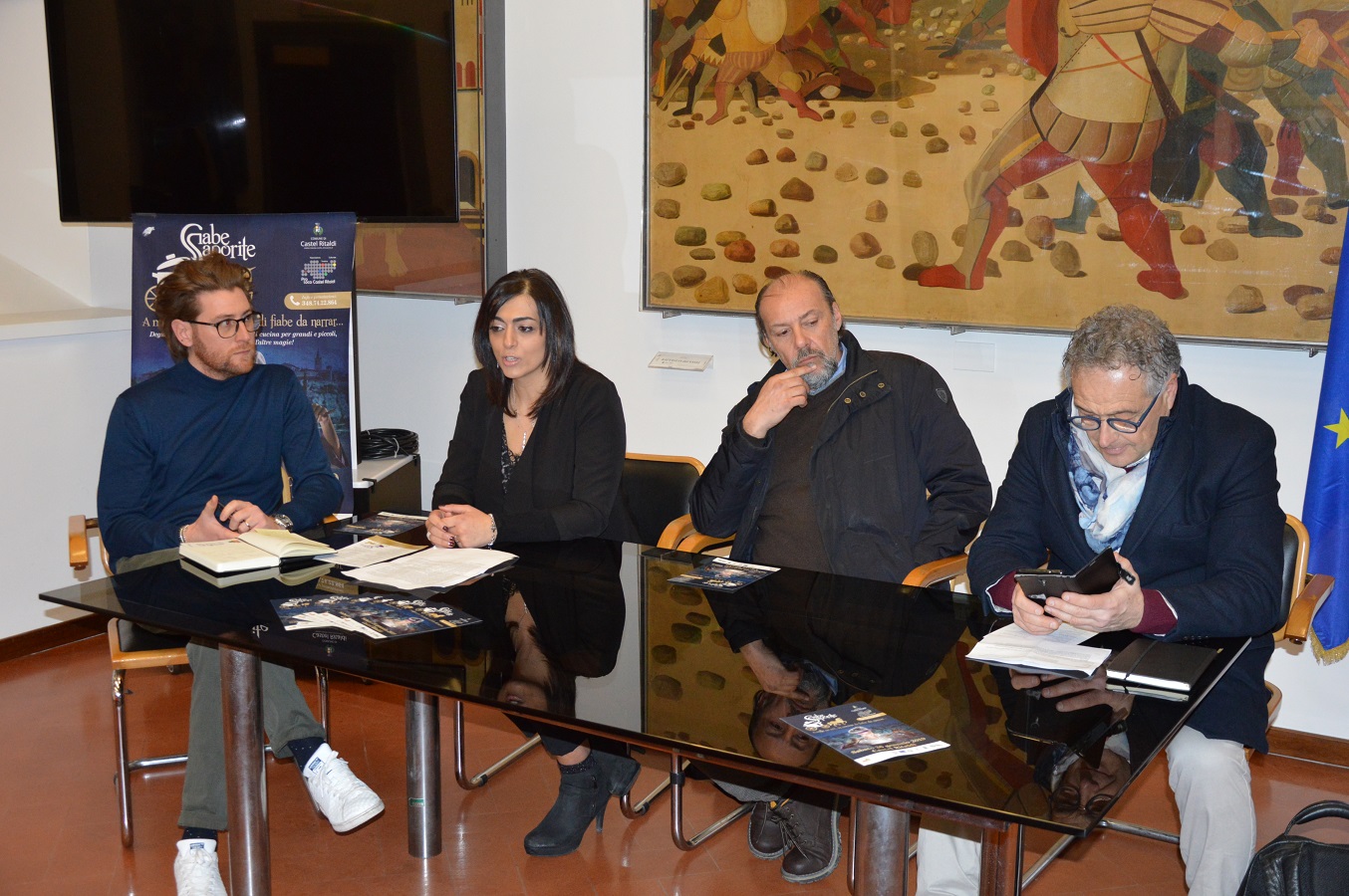 da sx Luca Terenzi Elisa Sabbatini Andrea Reali e Gianpiero Fusaro
