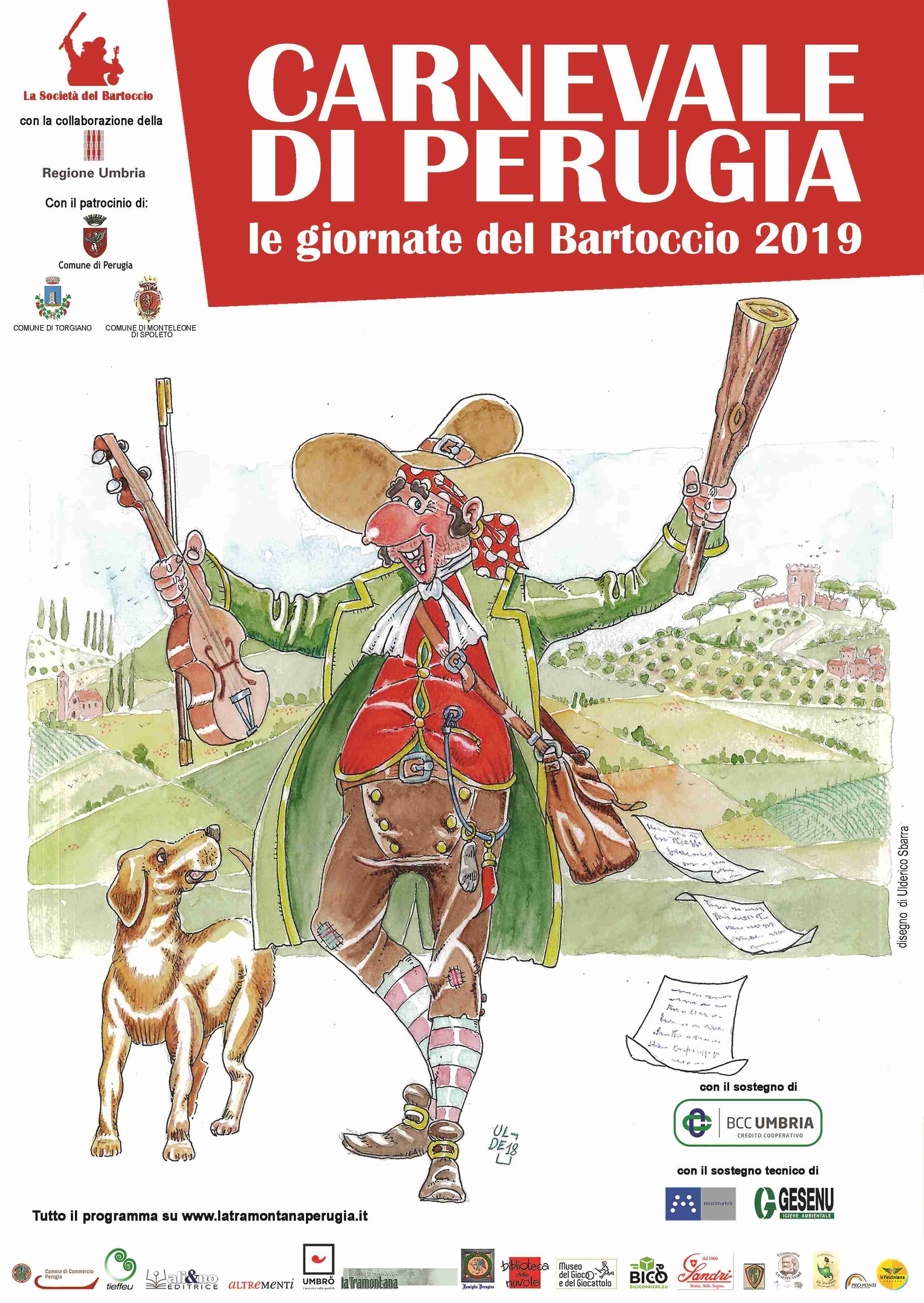 giornate bartoccio volantino 2019 fronte
