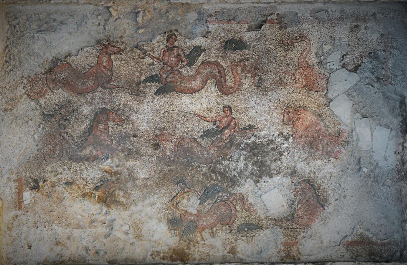 immagine mosaico trevi