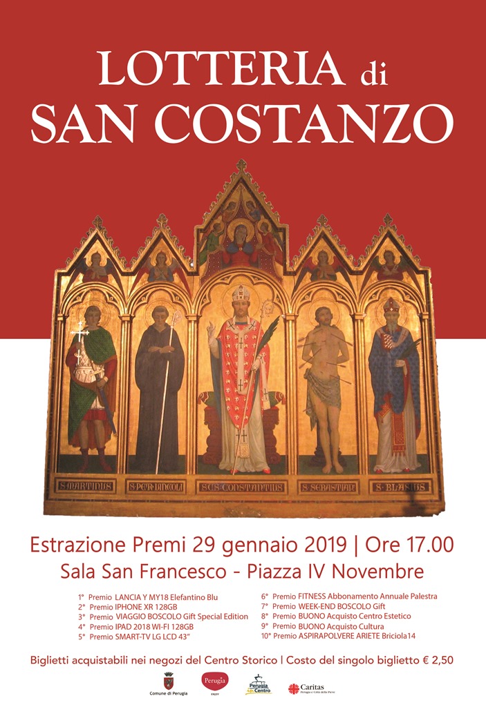 locandina lotteria di san costanzo