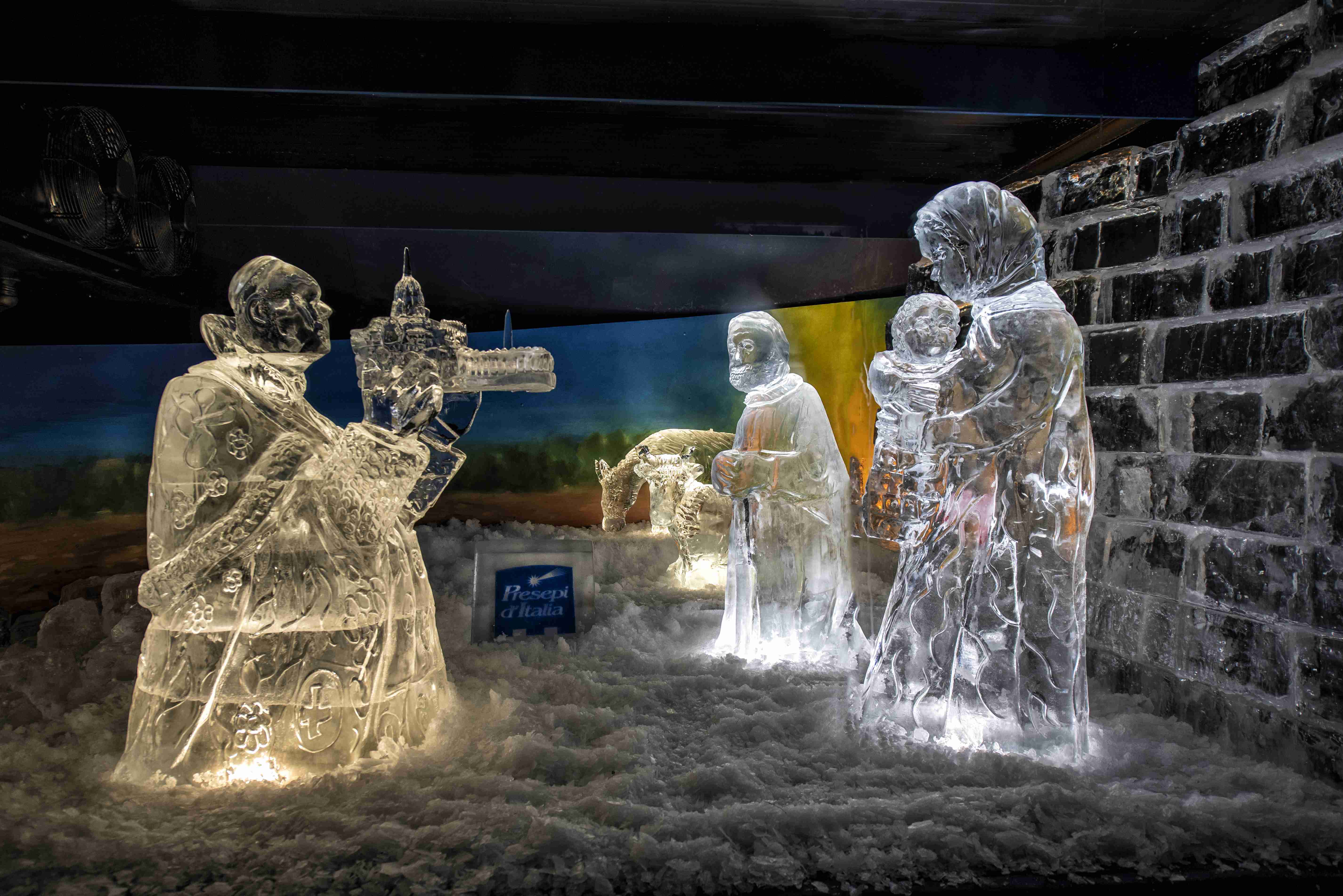 presepe GHIACCIO 2018