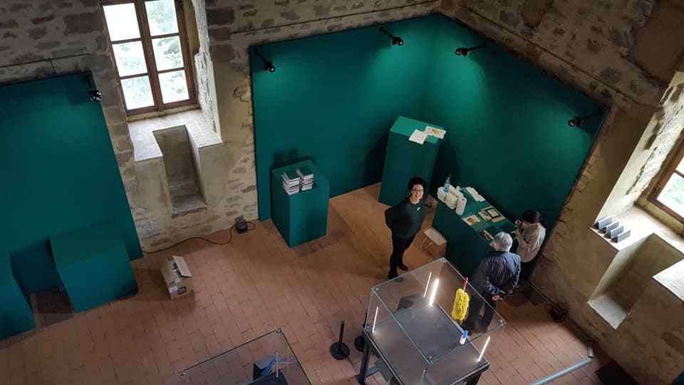Allestimento mostra Torre Lambardi