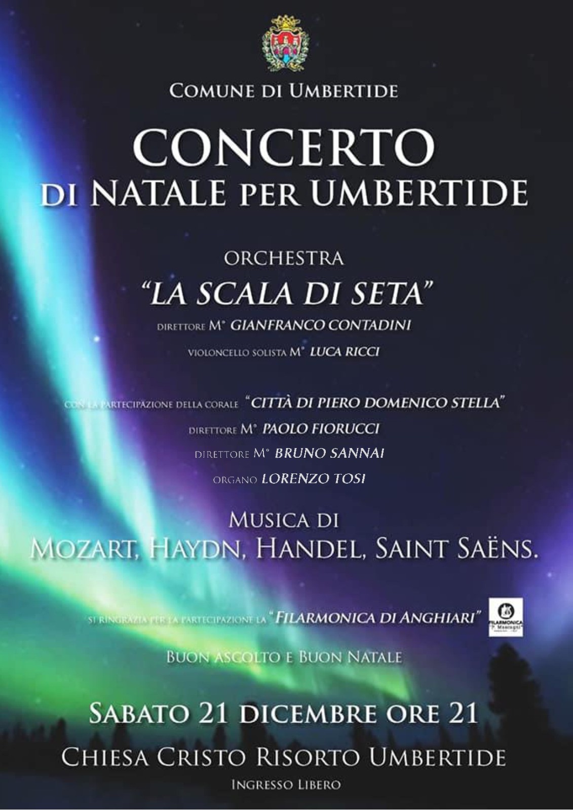 Concerto per Natale La scala di seta