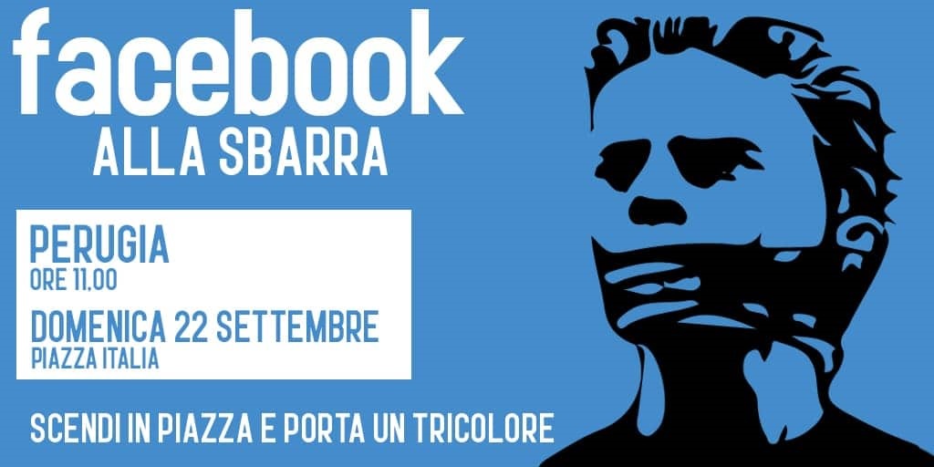 Contro la censura presidio Perugia