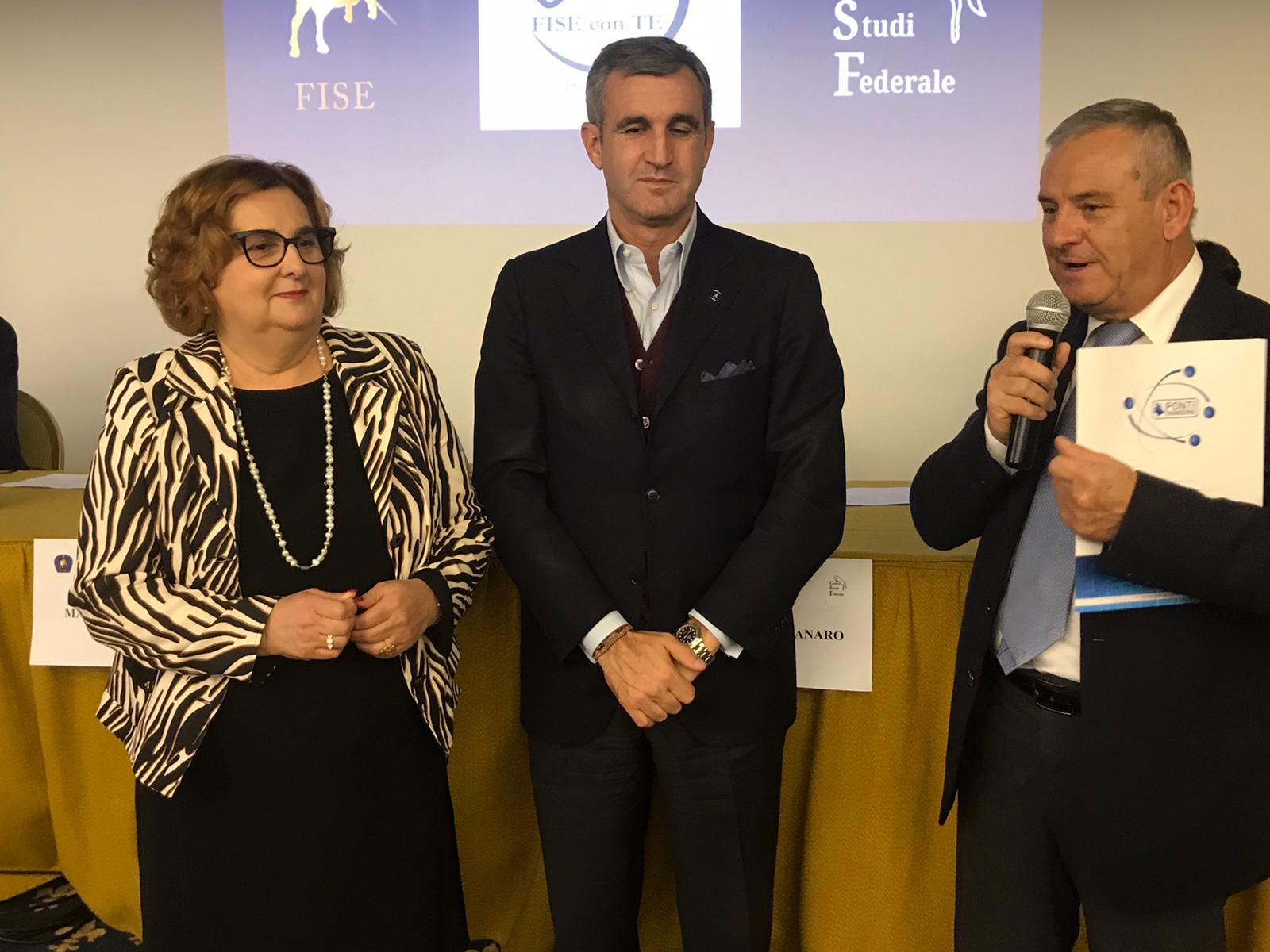 Da sinistra Mirella Bianconi Domenico Ignozza