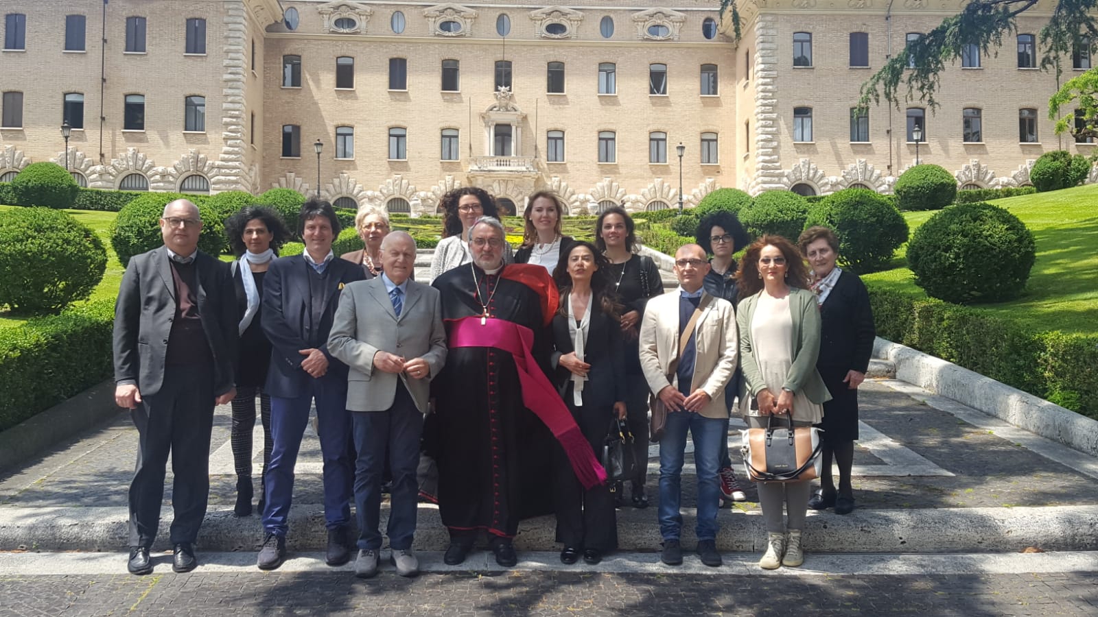 Delegazione umbra con mons. Salvi