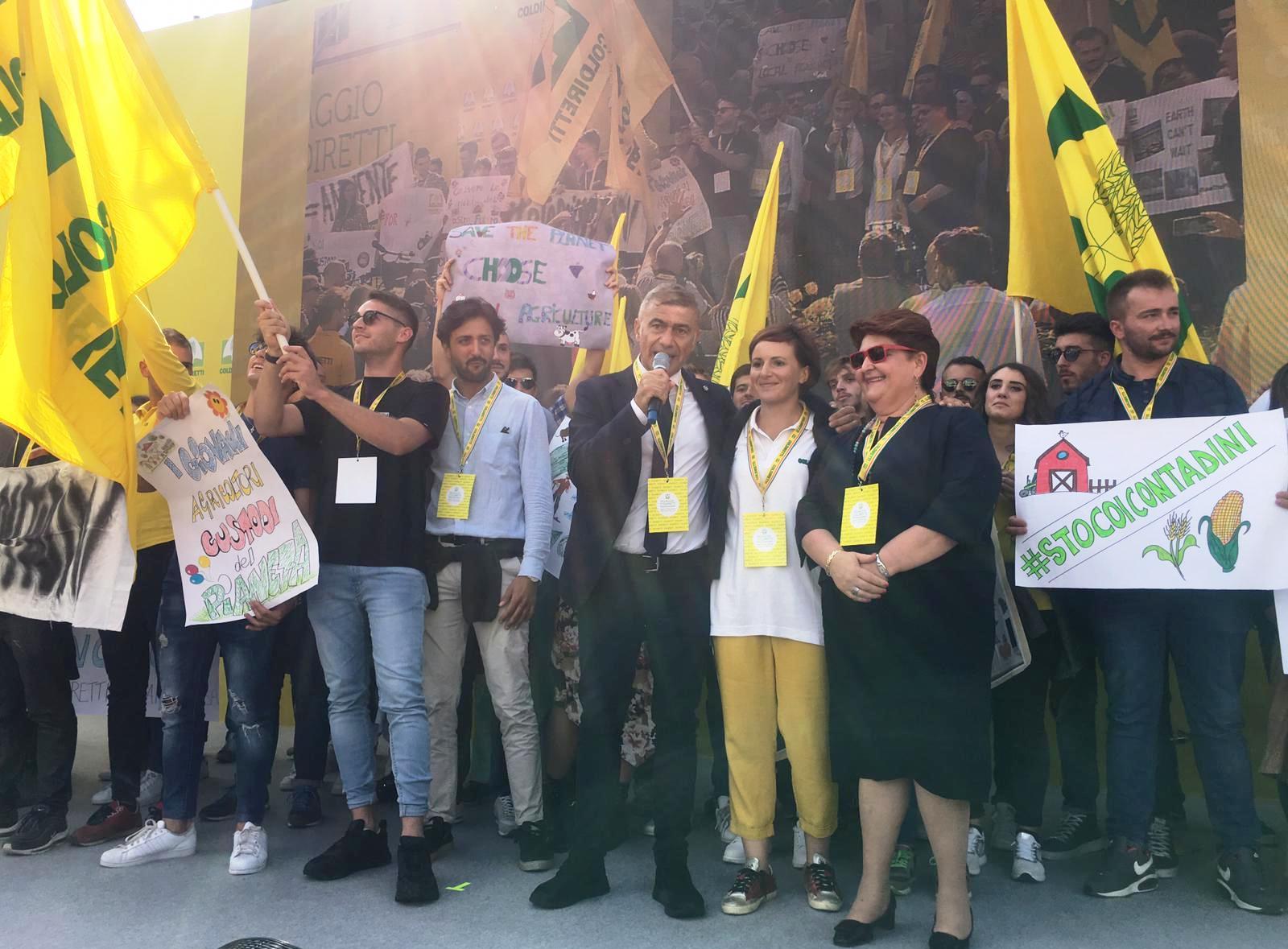 Giovani Coldiretti a Bologna con Ministro Bellanova