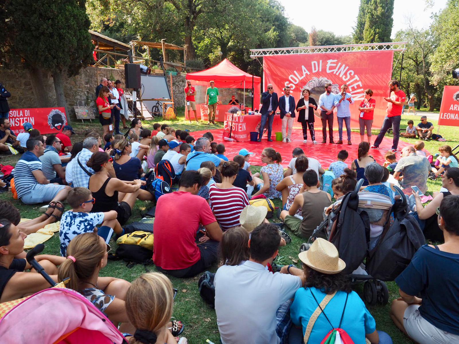 Isola Einstein inaugurazione1