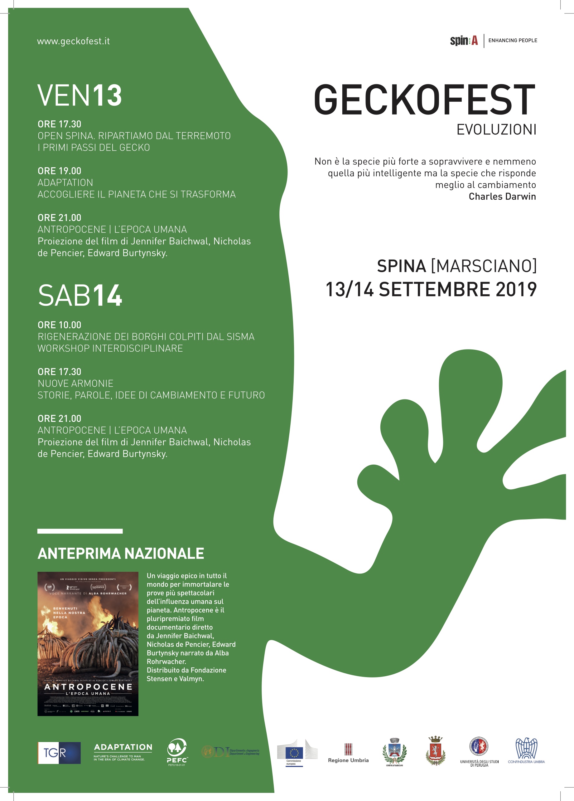 LOCANDINA GECKOFEST 2019 SPINA 13 E 14 SETTEMBRE