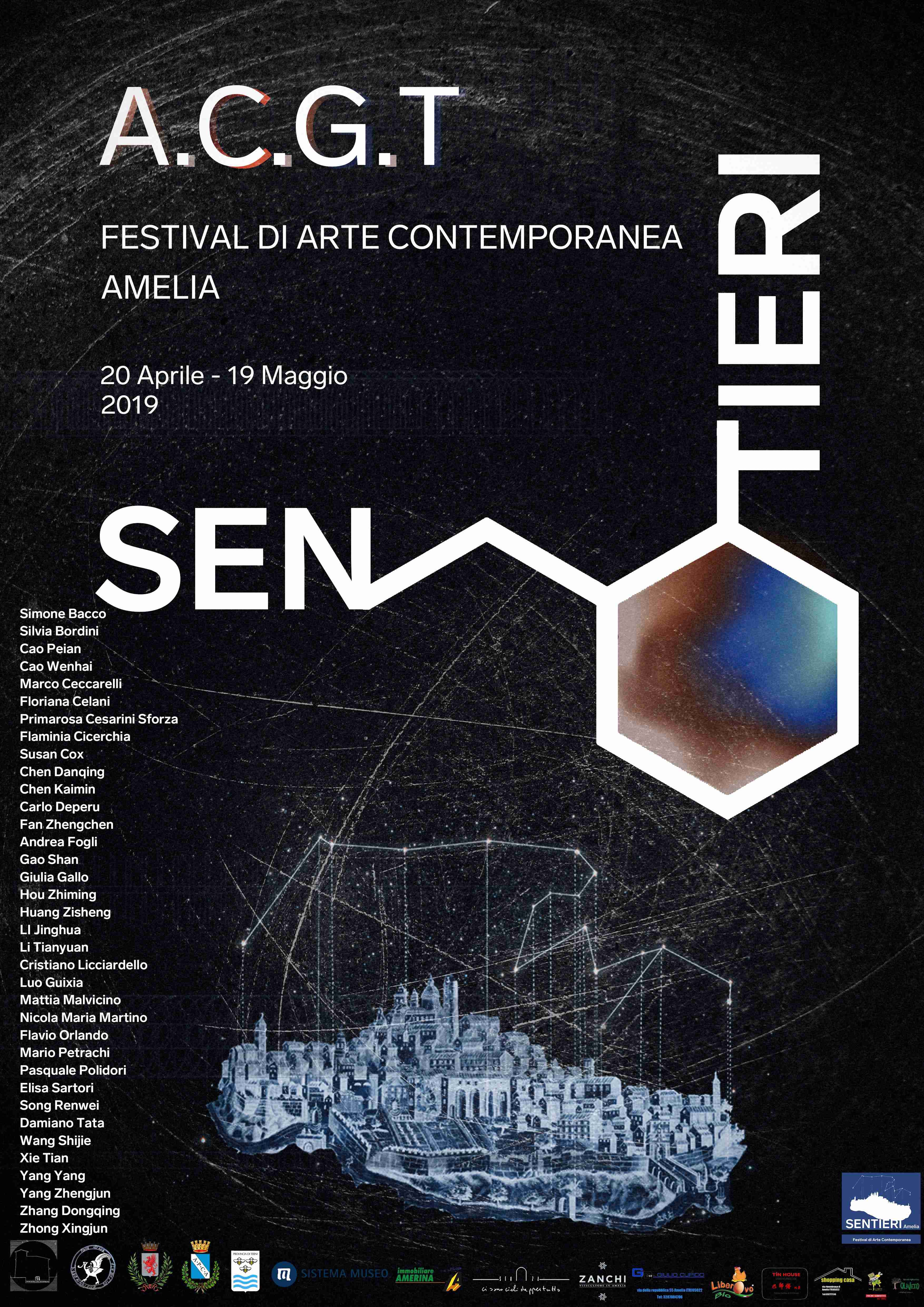 Locandina Sentieri A.C.G.T. 2019
