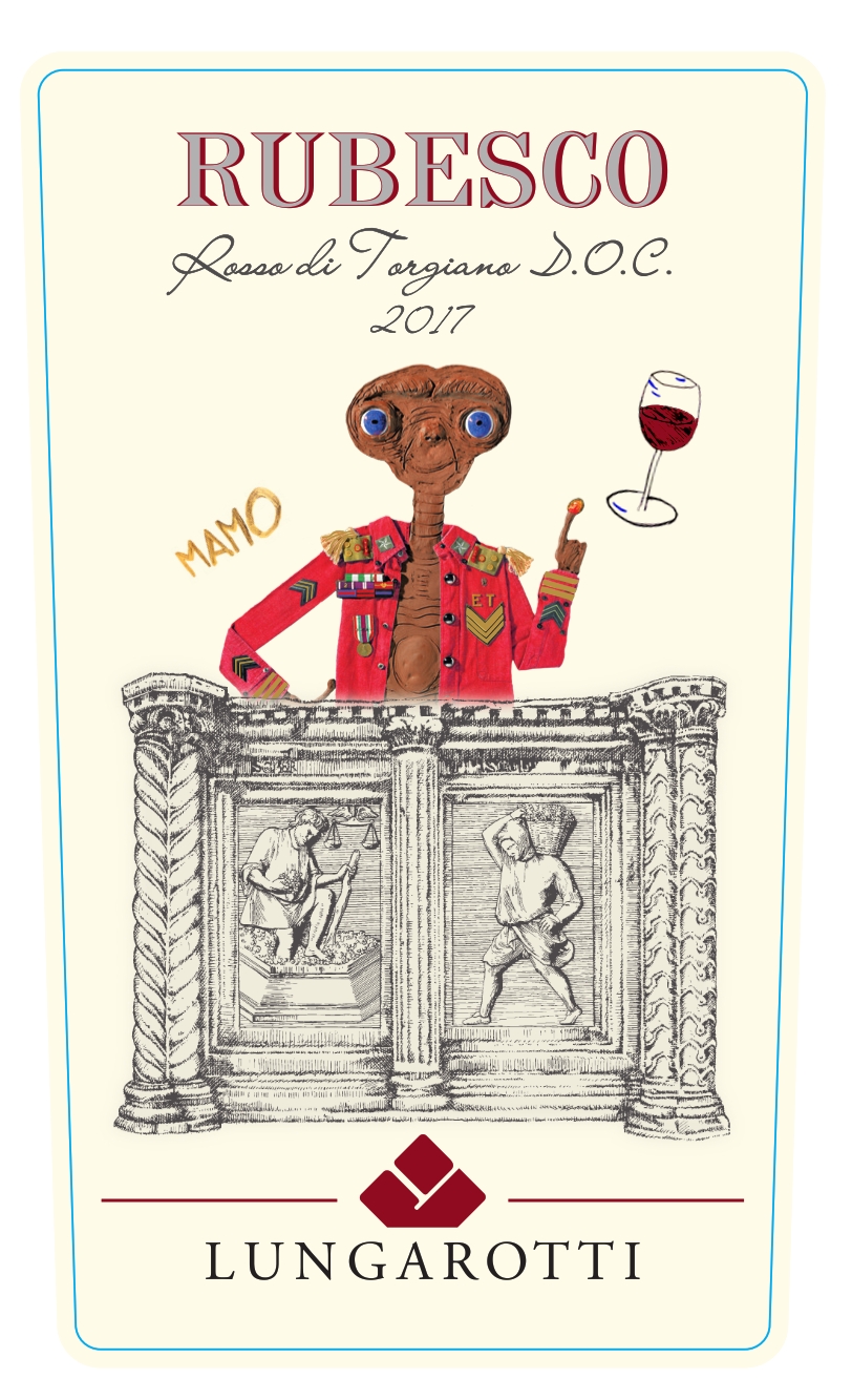 Lungarotti etichetta MaMo per Rubesco2017