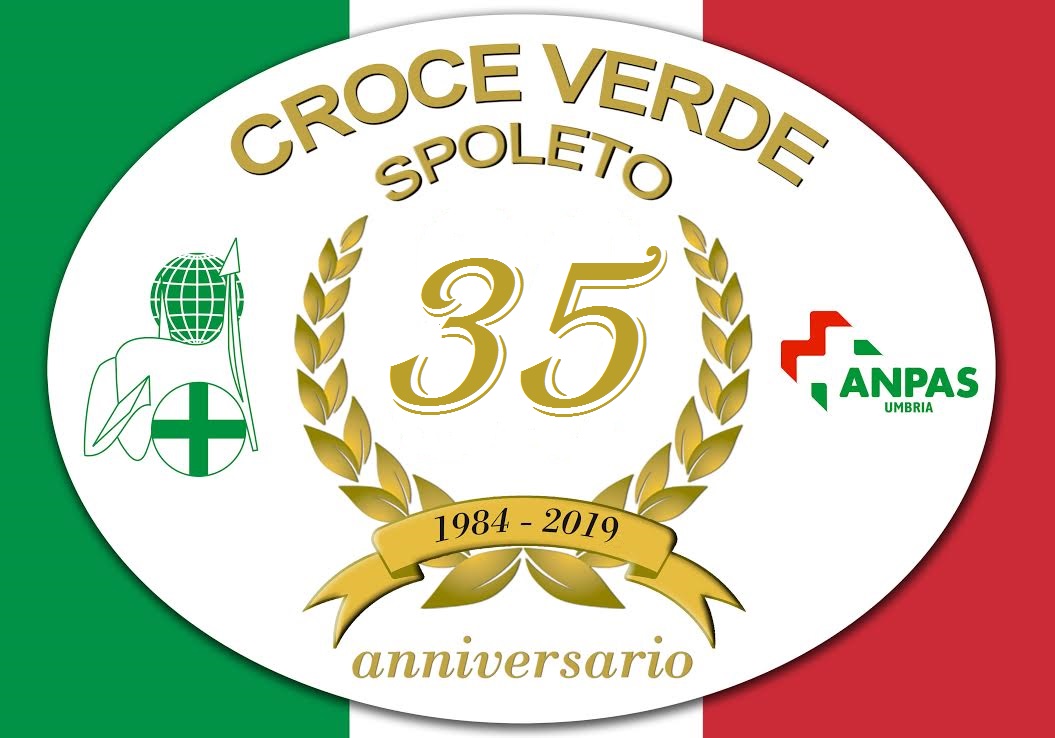 Manifesto 35 anni croce verde 1