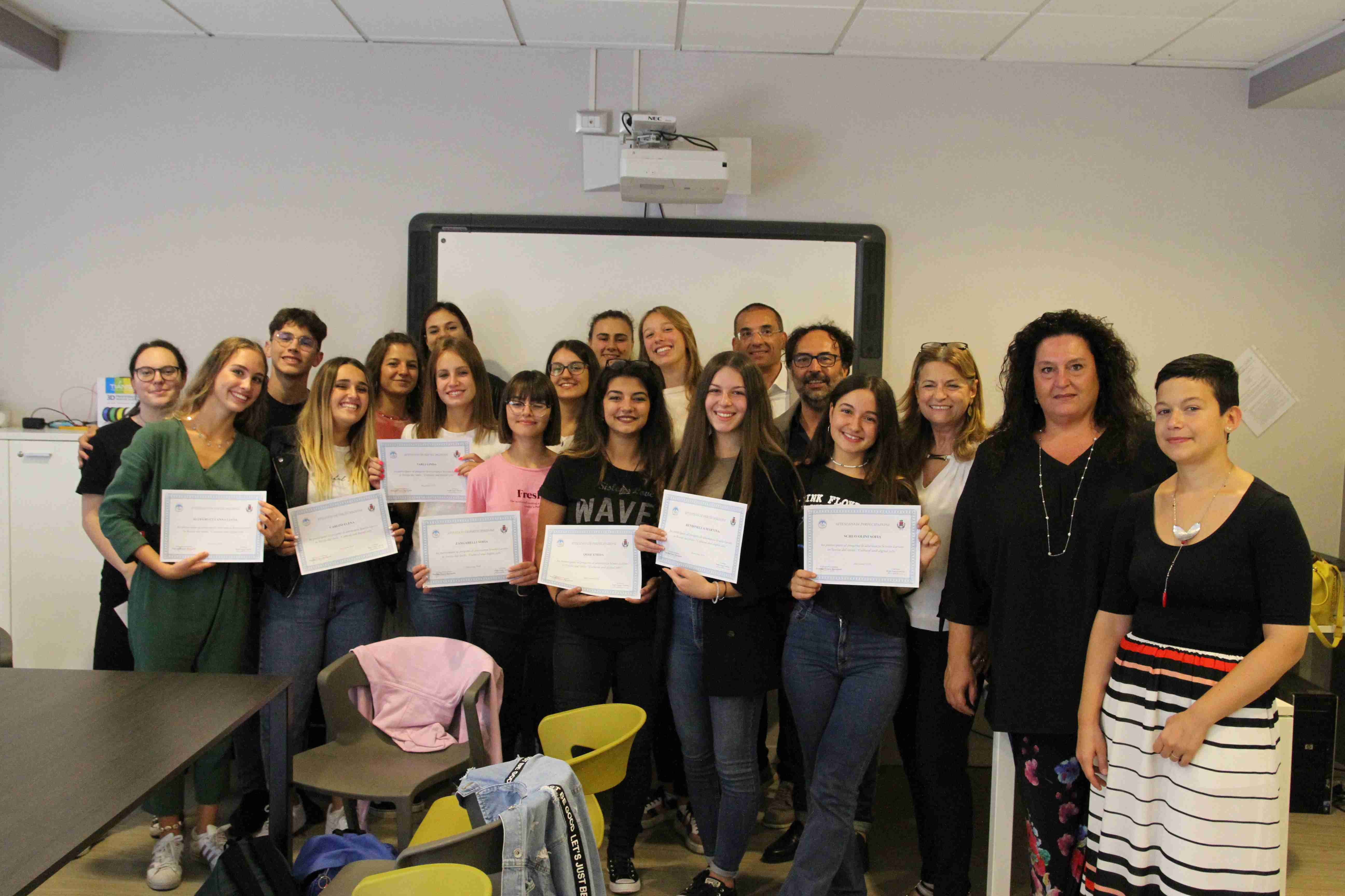 Premiazione studenti Da Vinci