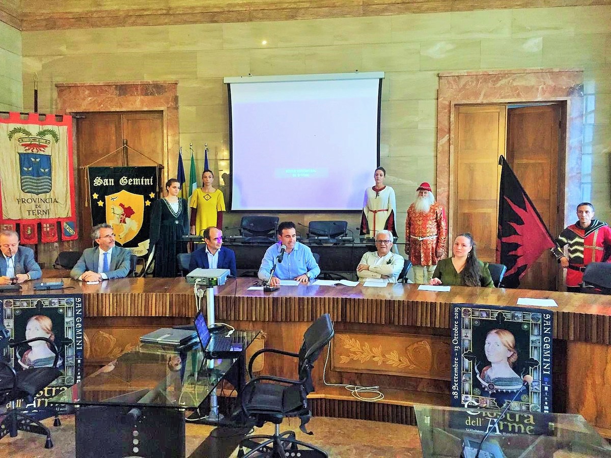 Presentazione Giostra delArme San Gemini 19 settembre 2019 1