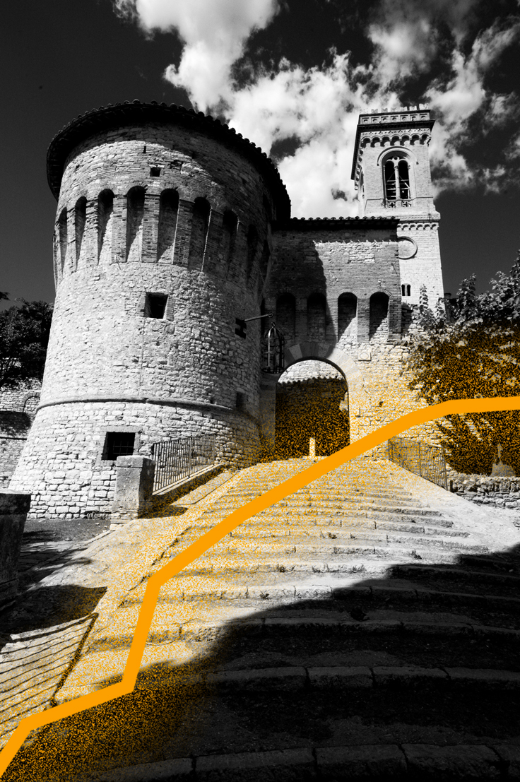 Scala torrione