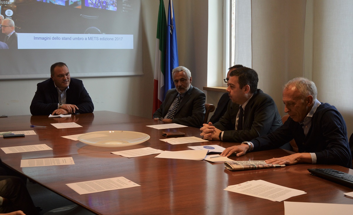 Sviluppumbria Umbria Nautical Cluster al Mets Cicioni Giulietti e Agostini