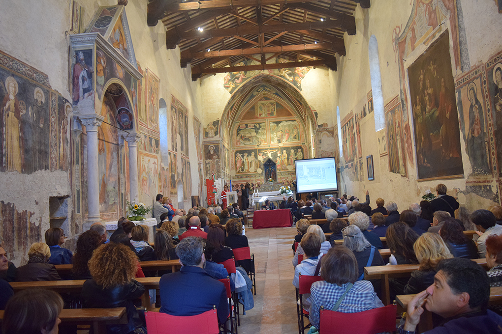 Vallo di Nera riapertura chiesa
