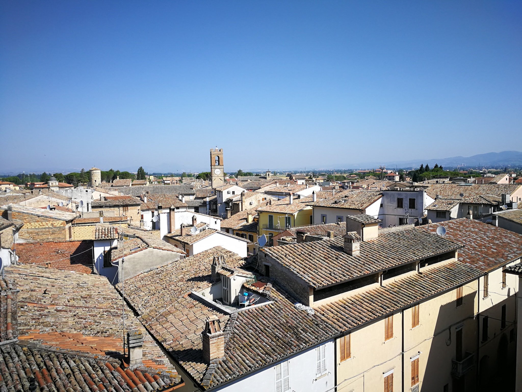 cannara centro storico panaoramica