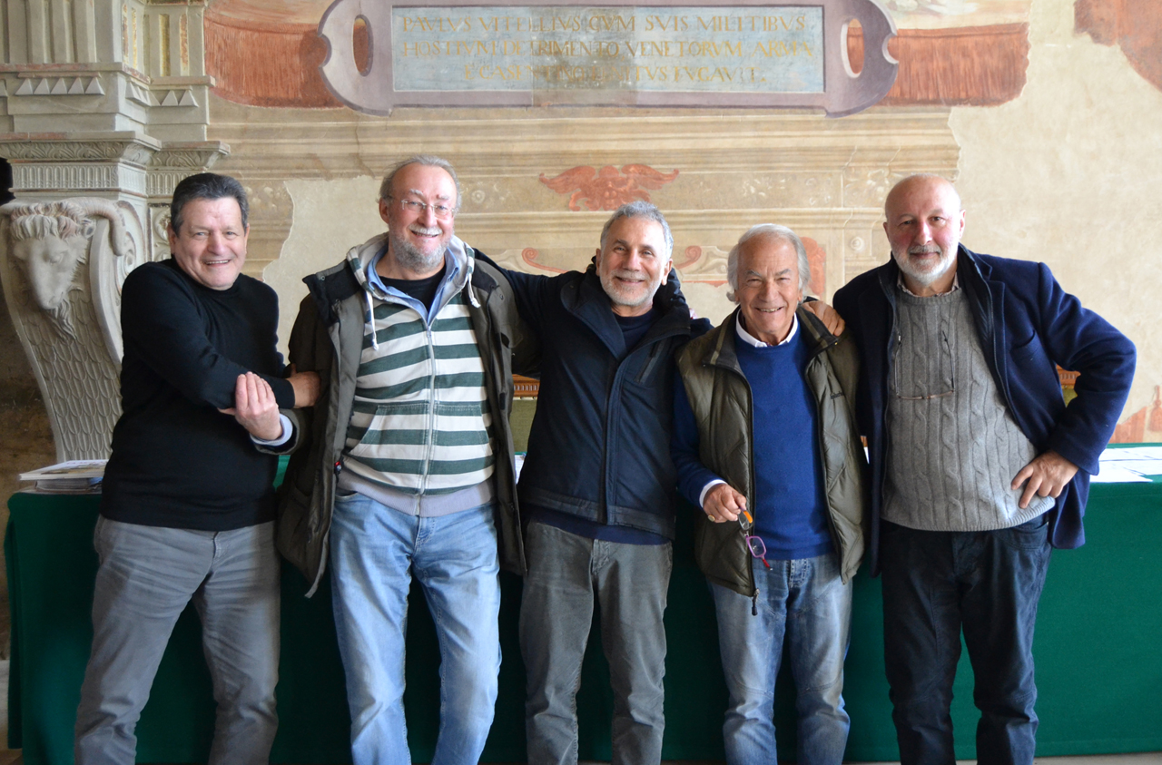 foto di gruppo sopralluogo