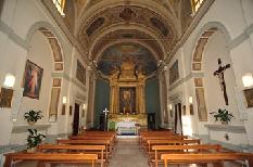 interno del santuario di ponte della pietra pg