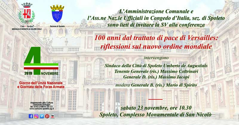 invito 23 novembre 2019